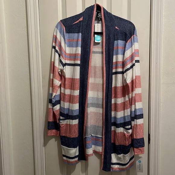 Striped NWT open cardigan - Picture 2 of 3